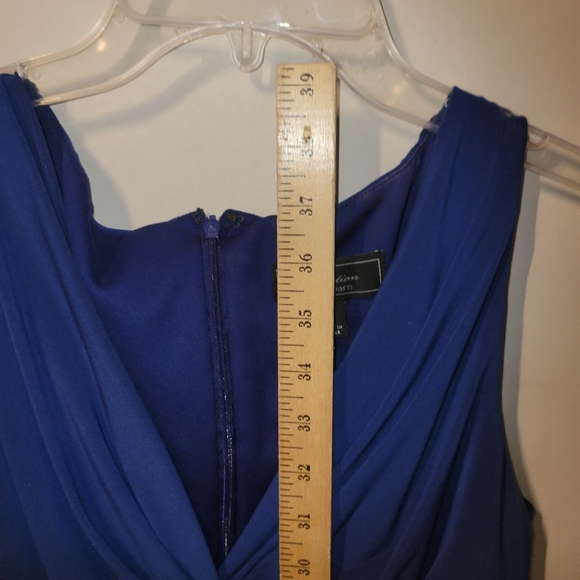 Navy blue Collection Dressbarn cocktail dress - Picture 4 of 8